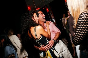 Veronica Webb and Brian Atwood