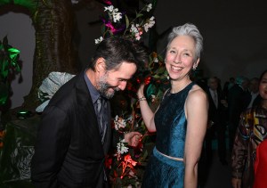 Keanu Reeves and Alexandra Grant