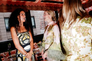 Veronica Webb and Carolyn Murphy