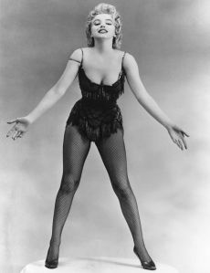 circa 1958:  American film star Marilyn Monroe (Norma Jean Mortenson or Norma Jean Baker, 1926 - 1962).  (Photo by Keystone Features/Getty Images)