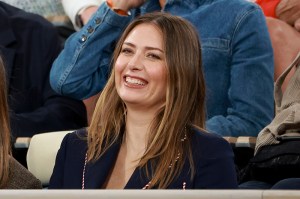 PARIS, FRANCE - JUNE 2: Maria Sharapova attends day 10 of the 2026 French Open, Roland-Garros 2026, Grand Slam tennis tournament at Stade Roland Garros on June 2, 2026 in Paris, France. (Photo by Jean Catuffe/Getty Images)